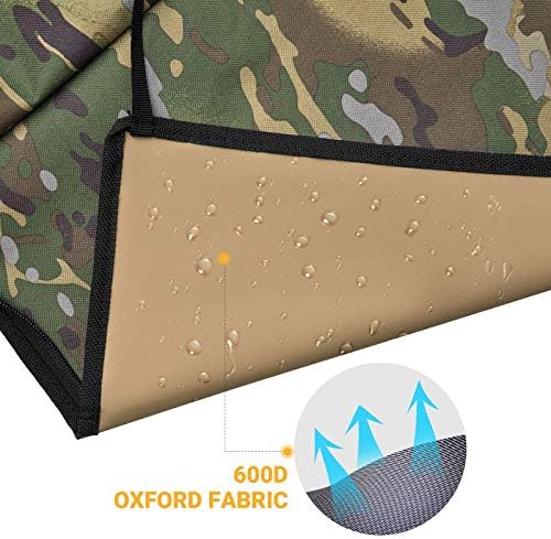 KingCamp Car Boot Liner Protector for Dogs 4 Layers Boot Cover Quilted & Durable Waterproof Nonslip PVC Coating Washable Universal Pet Mats for Car SUV Truck