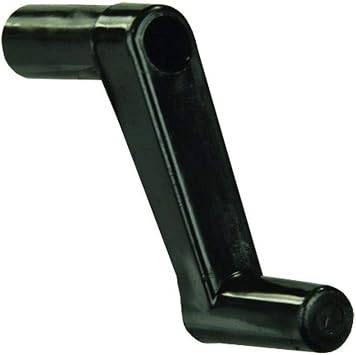 JR Products 20205 Plastic Window Crank Handle - 1", Black