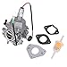 Carburetor Carb Assembly with Gaskets for Kohler SV710 SV725 SV735 SV830 23HP 24HP 25HP 26HP 27HP Courage Motor Craftsman Lawn Tractor Mower Toro KEIHIN 32 853 12-S 32 853 08-S 32 853-06 32 853 04-S