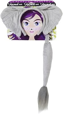 Forum Novelties Playful Animals Elephant Costume Accessory Set, Multi, One size