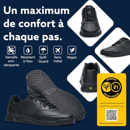 Baskets antidérapantes homme imperméables et ultra légères