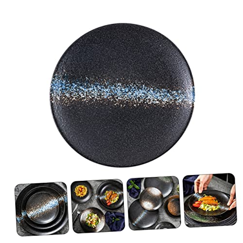 Set de Platos de Cerámica Redondos Azul Moderno miniatura 7