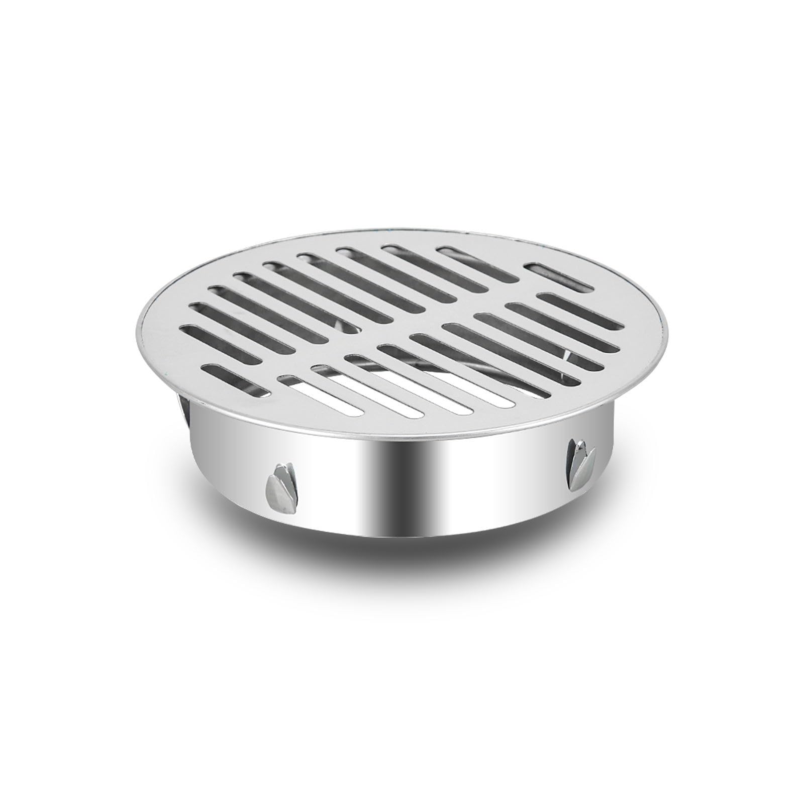 Yqyhnb 304 Material General Purpose Drain 6 In, Floor Sink Drain Cover Alternative, Screw-In Floor Drainer Cover Replacement Shower Drain Grate, Easy Installation Perfect For Home Plumbing(,40Mm(1.6In))