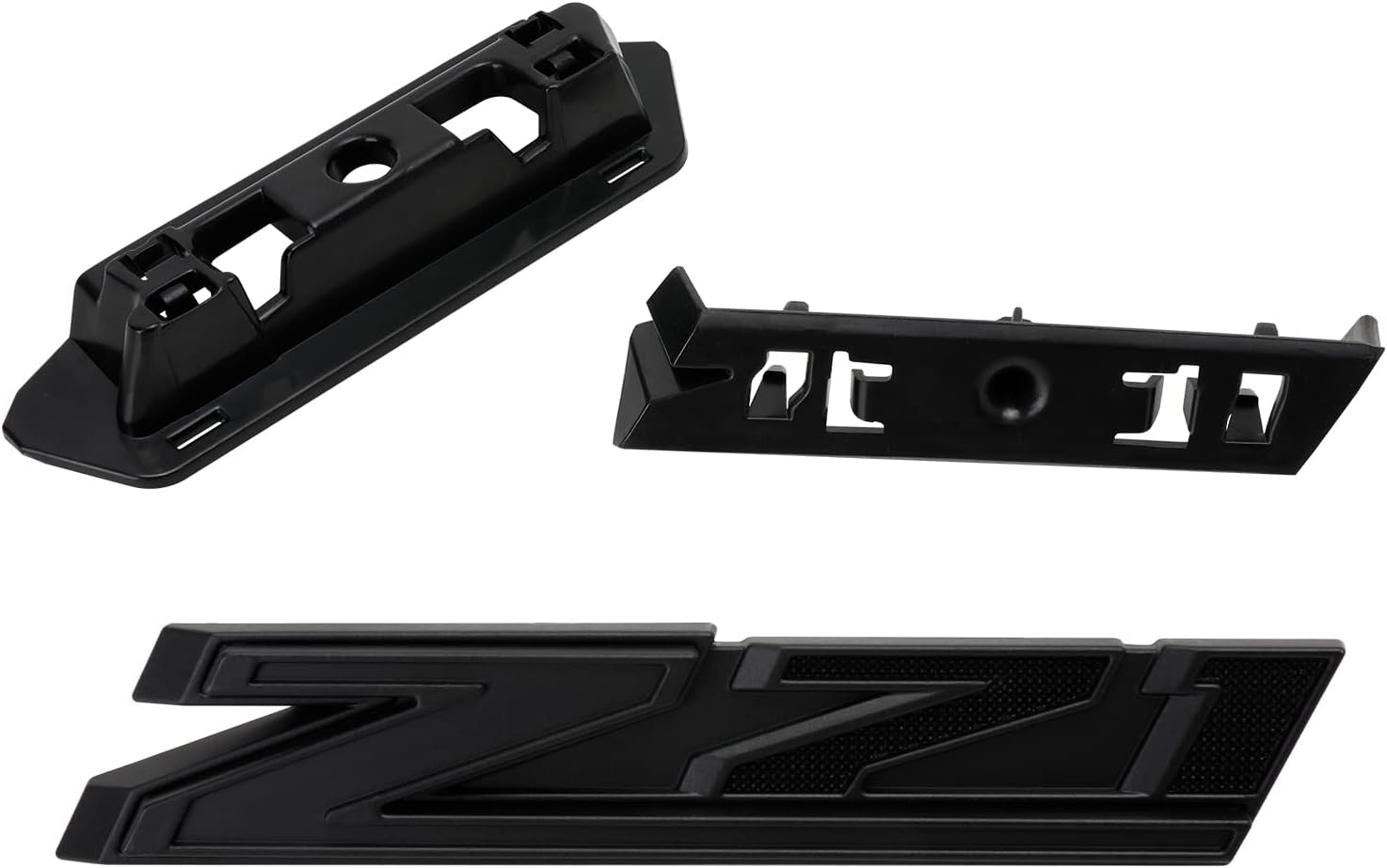 CDD 2019-2021 New Z71 Grille Emblem Replacement for Generation Silverado, Matte Black