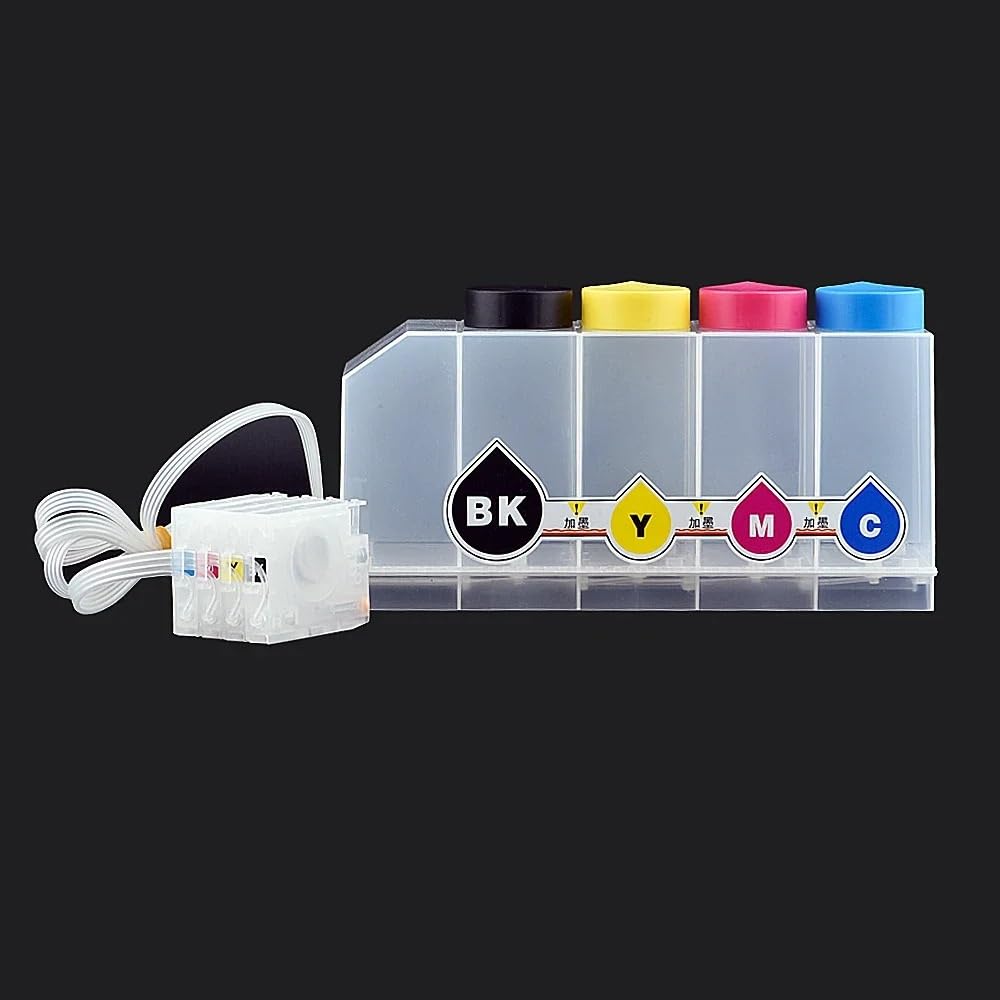 Utensili Cartuccia d'inchiostro del sistema di inchiostro CISS a 4 colori con chip permanente compatibile con stampante HP 7720 7730 7740 8210 8216 8710 8715 8720