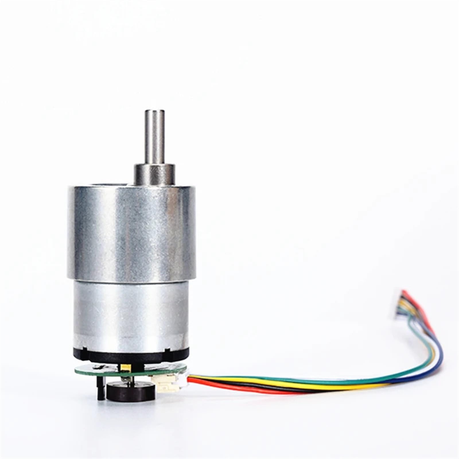 JJHQOKYNA JGB37-520 DC Gear Motor 3V 6V 12V 24V Hall Encoder DIY Model Self-balancing Car Speed Measurement(Motor,6V 800rpm)