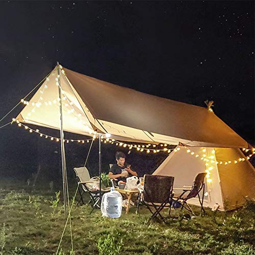 Carpa tipi de algodón impermeable para 2 personas miniatura 5