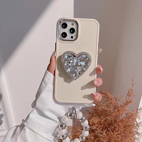 Chaîne en cristal pour iPhone : fini les chutes avec le support cœur