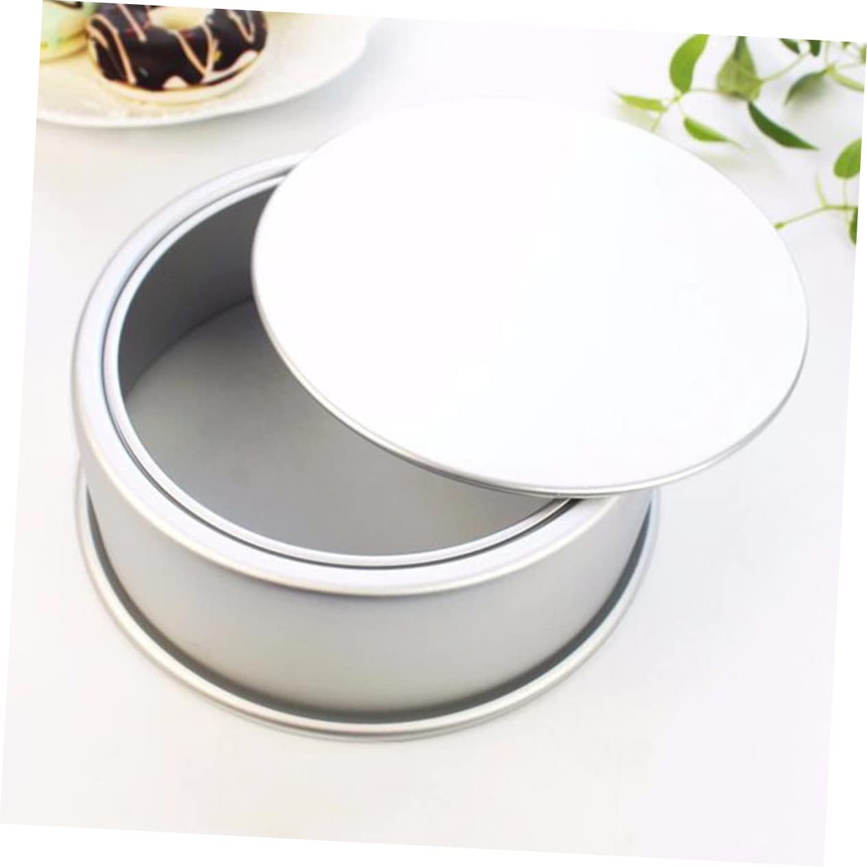 ABOOFAN 4pièces Moule à Gâteau Rond Lot De Antiadhésif Fond Amovible Pour Pâtisserie