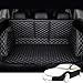 Produktbild Auto Leder Kofferraumwanne Kofferraummatte für Porsche Macan 2015-2022 2023 2024 Trunk Mat Boot Mats VollstäNdige Einkreisung Schutzmatten ZubehöR,Blackstyle