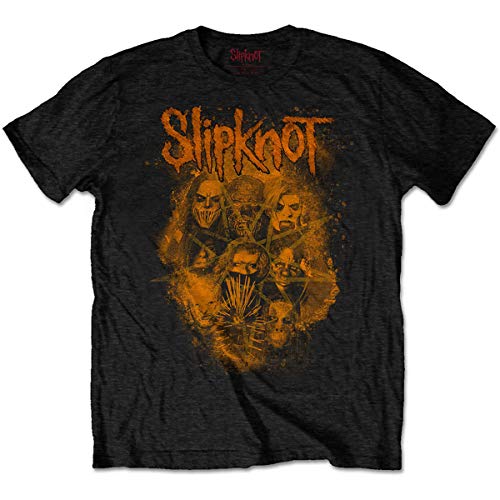 Image of Slipknot Wanyk Orange Official Tee T-Shirt Mens Unisex (Small)