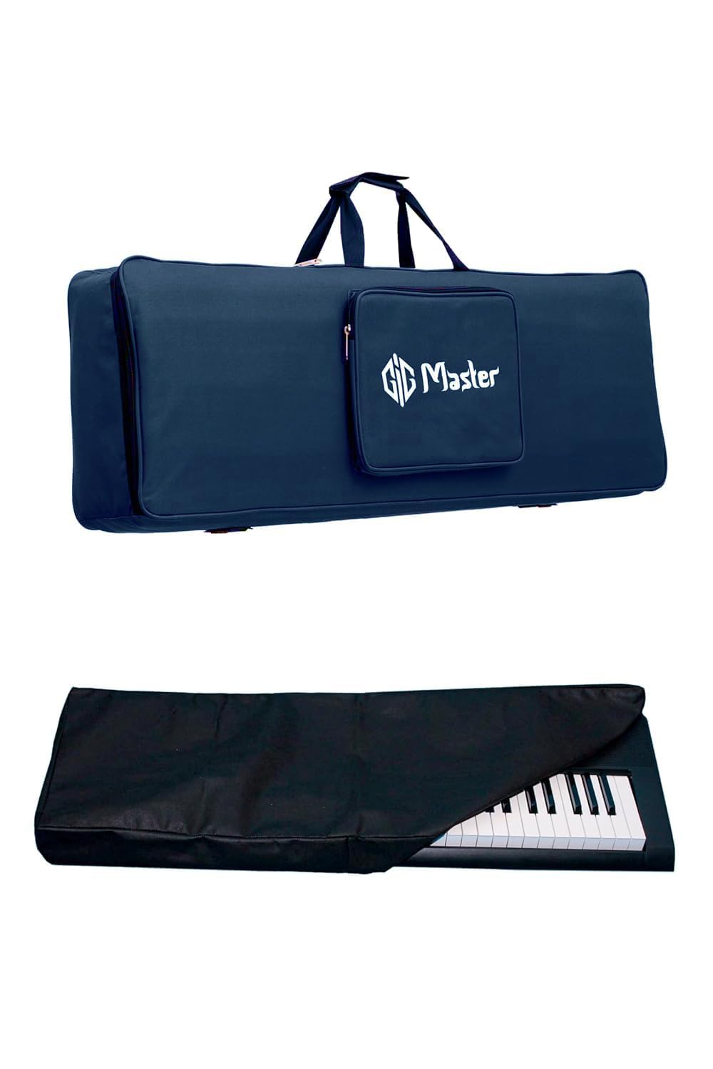 GIG Master Keyboard & Piano Case/Cover/Backpack for Nektar Impact LX88, 88 Keys Midi Controller Keyboard Heavy Duty Light Weight Bag with Front Pocket & Dust Cover(Blue)-image-42