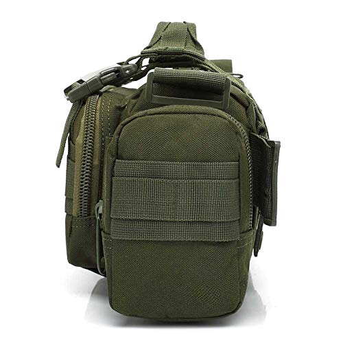 Utility 3P Military Tactical Duffle Waist Bags, Tactical MOLLE Assault Backpack Multifunction Pockets Small EDC for Camping Hiking Trekking Riding
