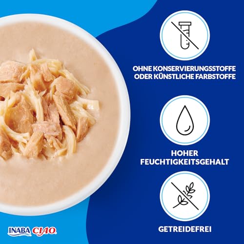 INABA Ciao Stew, Katzenfutter Nass mit Huhnerfleisch, 40g – Ansicht 4