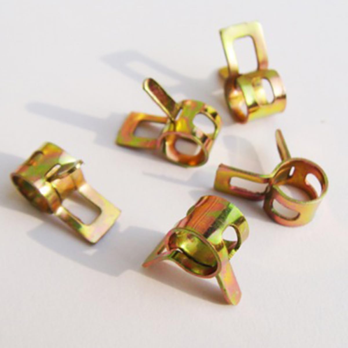 DOITOOL Lot de 2 Colliers de Serrage Universels en Métal pour Tuyaux M8 Et M10 Légers 75 Pièces
