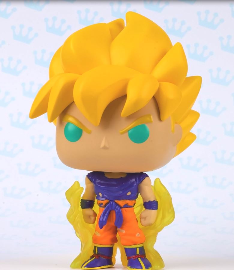 (未使用･未開封品)　Dragonball Z Funko Pop! Anime Super Saiyan Goku Figure f4u0baa Amazon.com: Funko Pop Animation: Dragonball Z - Super Saiyan