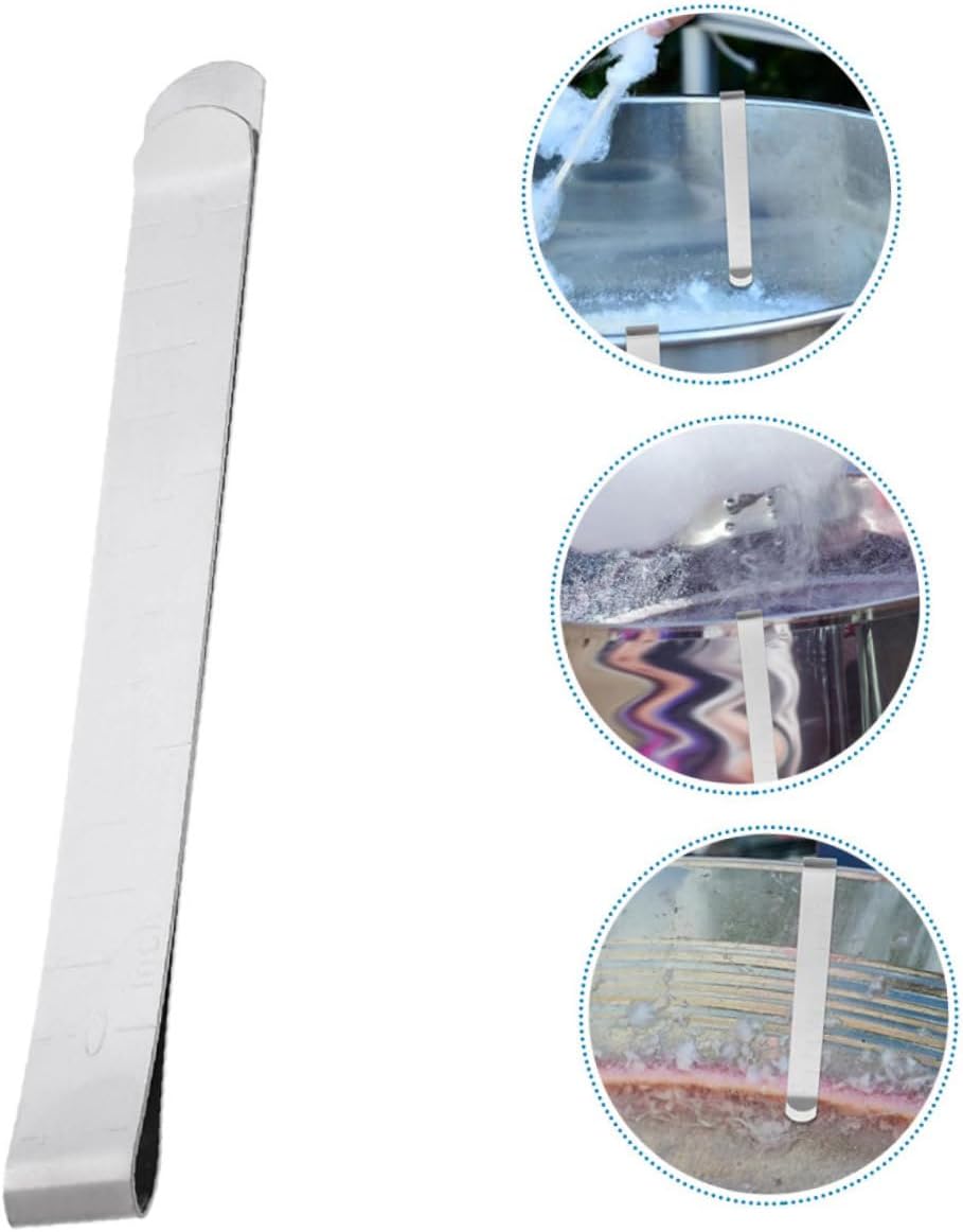 10pcs Cotton Candy Mesh Clip Stainless Steel Clamps for Outdoor Events