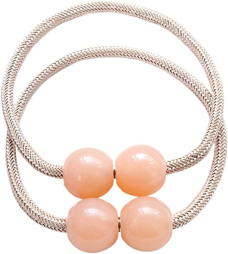 DJGACSI 翡翠カーテン磁気バックルパンチングカーテンアクセサリーなし