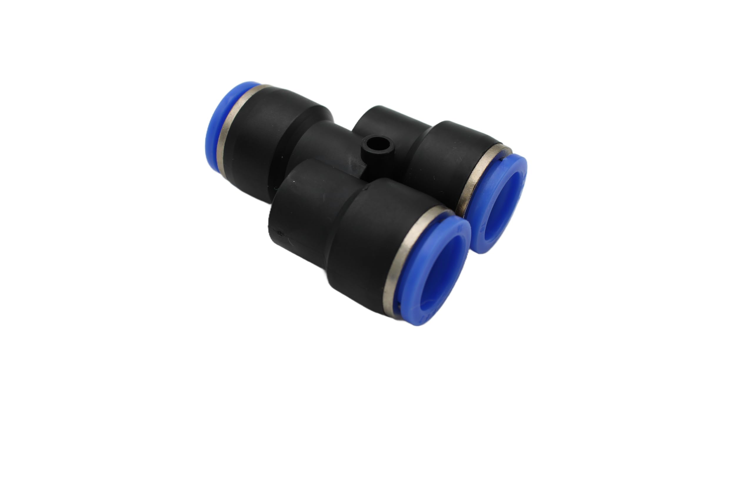 Raccord en Y pneumatique 16 mm IQS avec trois sorties / connecteur à air comprimé (2, connecteur en Y Ø 16 mm)