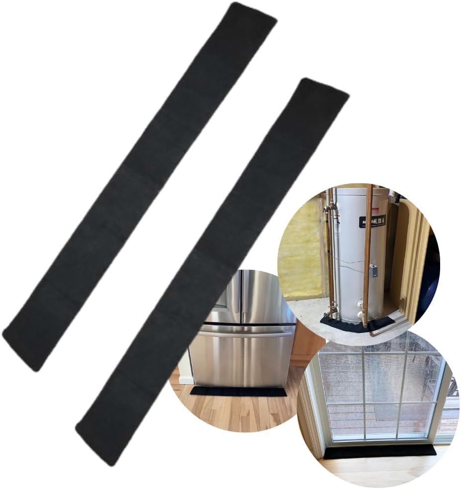 Evelots Water Absorber Snake Sock -2 Pack-Reusable Water Barrier - Absorbs 10 Times its Weight-Great for Leaks & Spills from Doors, Windows, Water Tank, Heavy Rain, Shower Tub-3 Feet Long