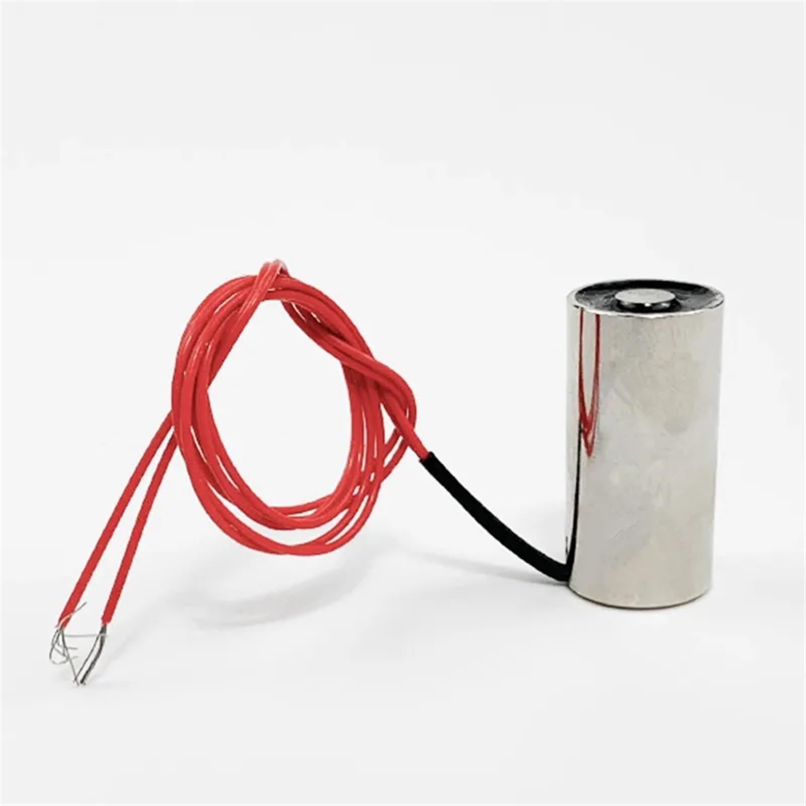 1 magnete di ritenzione, solenoide, CC 12 V e 24 V, elettromagnete in miniatura P13 (diametro di 13 mm, altezza di 27 mm e 30 mm), 1 kg di forza, 1 W (24 V, 13 mm x 30 mm)