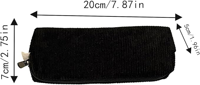 Astuccio in tela blu Strisce tinta una Borse semplici per mate per studenti Nuovi materiale scolastico di cancelleria Regalo per bambini  21