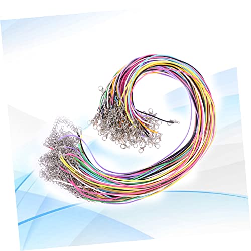 Cuerda para joyería SEWACC con cierres y extensiones para hacer collares hechos a mano 8