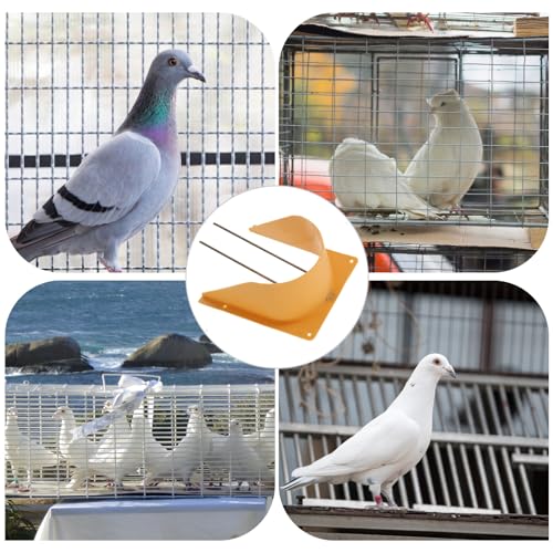Image of SUPVOX European Style Pigeon Cage 7.48 Inch One-Way Entrance for Racing Pigeons Install Durable Bird Cage for Safe Pigeon