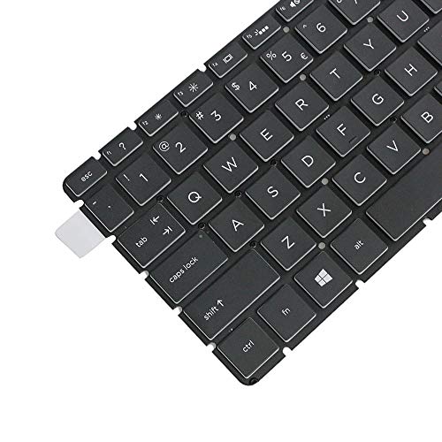 Clavier portable HP 15-cc060wm disposition US pour rédaction