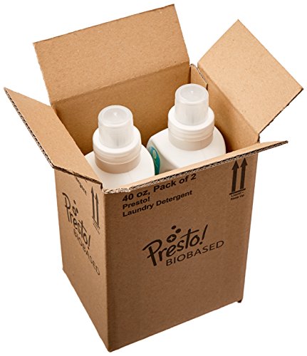 Amazon Brand - Presto! 96% Biobased Concentrated Liquid Laundry Detergent, Fragrance Free, 106 Loads (2-pack, 40oz/53 loads each) - Thumbnail 7