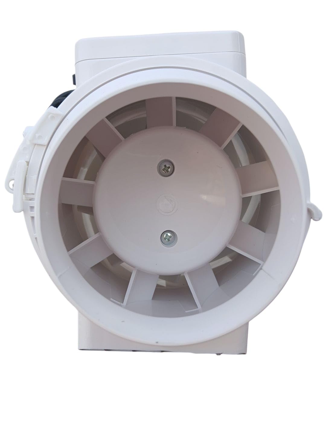 TT 100 Estrattore d'Aria Centrifugo 100mm | Doppia Velocità 145-187 m³/h, Silenzioso 60dBA, 21W, Cavo Incluso, Per Coltivazione Indoor, Bagno, Cucina