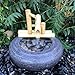 JTWWDM Bamboo Water Feature Rocking Pump Landscape, Garden Decoration, Waterscape Decorate Cascading Tiered Water Fountain Pump Waterfall, 100% Handmade
