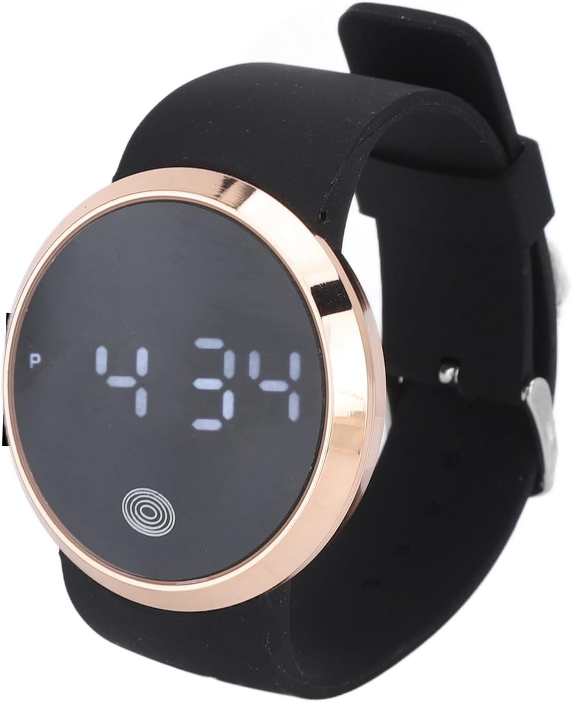 LED Watch, Touch Screen Adjustable Stylish Digital Watch with Sealed Rainproof Design, for Leisure Sports Business Parties Men and Women