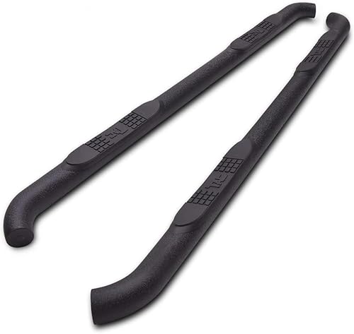 Miniatura 8 de TAC - Estribos laterales compatibles con Jeep Wrangler JL 2018-2025 de 4 puertas  Wrangler JL 4xe 2021-2025 SUV de 3 pulgadas con textura, barras