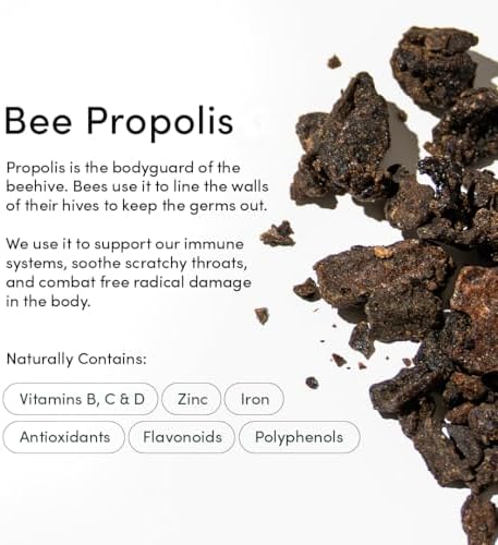 BEEKEEPER'S NATURALS Propolis Throat Spray - 85mg Bee Propolis Extract - Natural Immune Support, Sore Throat Relief & Antioxodant Support - Antioxidants, Keto, Paleo, Gluten-Free (1.06 oz) — view 4