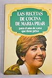 las recetas de cocina de maria pilar