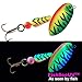 Panther Martin FishSeeUV Salmon & Steelhead Spinning Lure, 7/16 oz, Fire Tiger