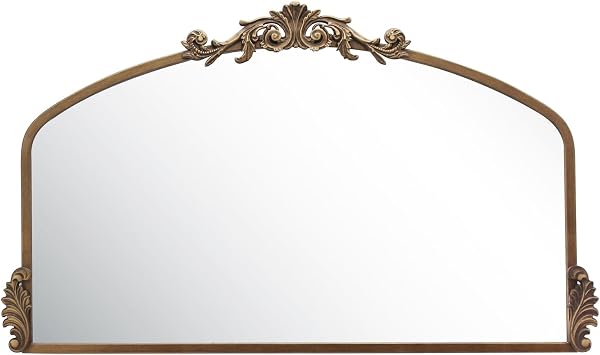 Arch Metal Wall Mounted Mirror
