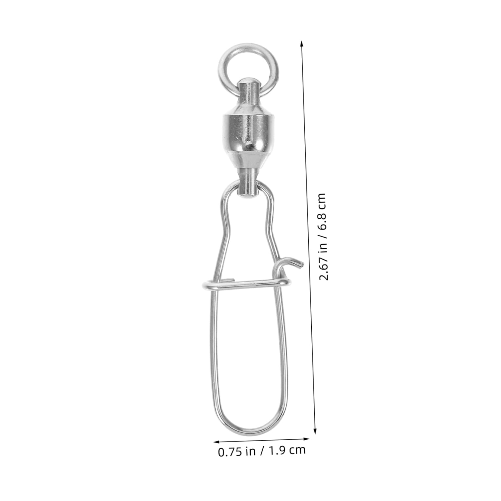 VOSAREA Replacement Kite Bearing Connector Kite Axle Bearing Hook Connector Attachment Metal Hook for Spool Hardware