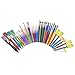 All Purpose Paint Brush Value Pack - Great with Acrylic, Oil, Watercolor, Gouache (50 Brushes)
