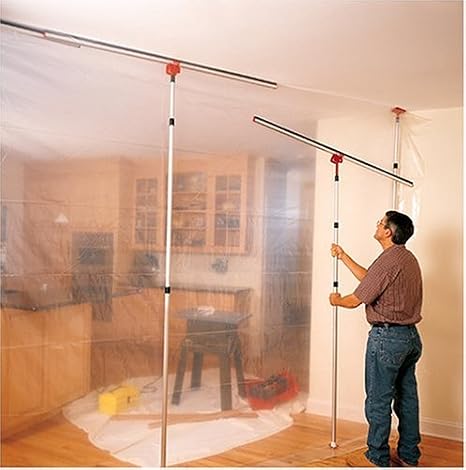 ZipWall FR2 FoamRail Cross Bars، 2 -Pack