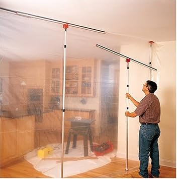 ZipWall FR2 FoamRail Cross Bars، 2 -Pack