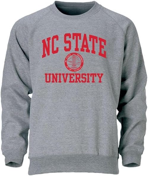 Barnesmith Crewneck Sweatshirt for College, Heritage Logo, Adult Unisex