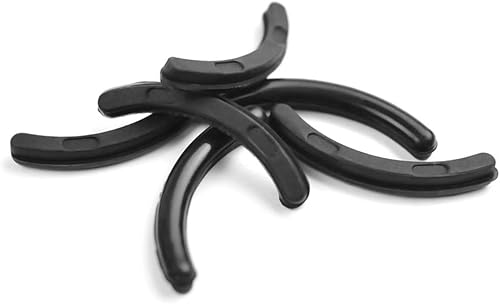Miniatura 3 de U-K - 12 almohadillas de repuesto para rizador de pestañas, herramienta de maquillaje de goma negra, para dama superior, calidad y creatividad,