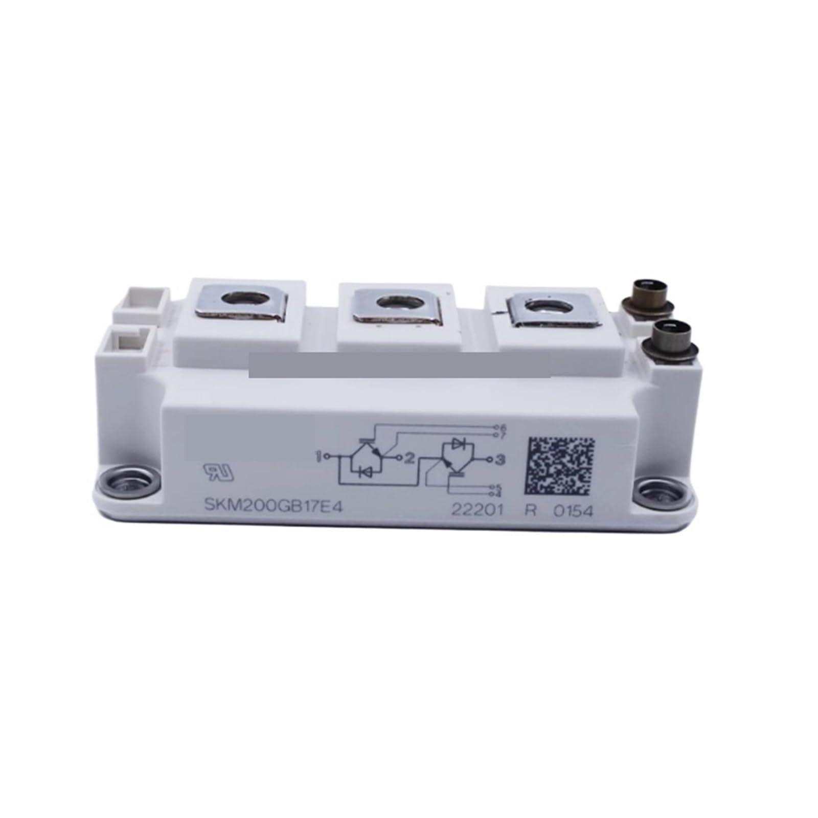 Módulo SKM200GB17E4 Half-Bridge de 200A y 1700V tipo IGBT4 para sistemas inversores