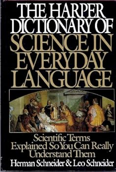 Hardcover The Harper Dictionary of Science in Everyday Language Book
