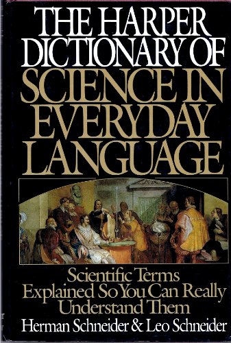 The Harper Dictionary of Science in Everyday La... 0060159502 Book Cover