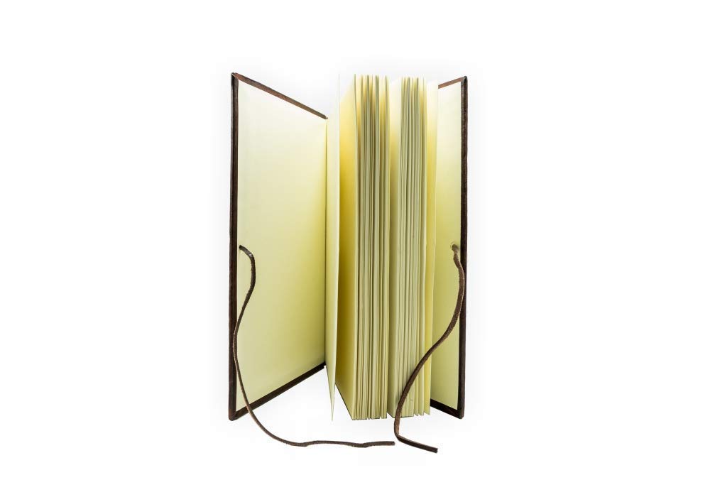 Libro delle Firme Grande - Pelle | Collezione Narcissus - Legatoria Toscana