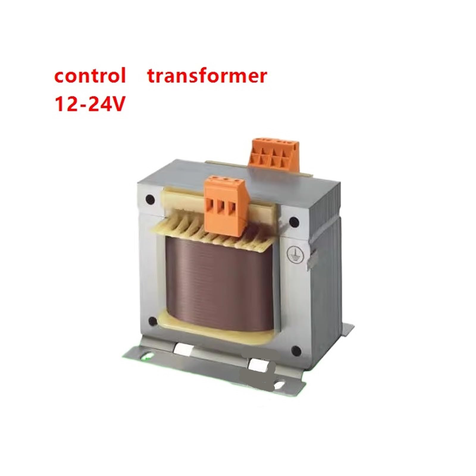 Transformador de control monofásico, transformador de aislamiento industrial 50-630VA 230/400V a 12-24V for control de máquina CNC(TM-C 50/12-24 50VA)