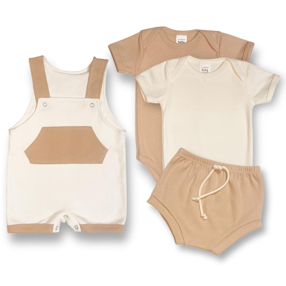 KIT Enxoval Brisa com 4 Peças Suedine 100% Algodão Jardineira, Tapa Fralda e Body Bebê em promoção! Veja a oferta e mais achadinhos de Bebês 2 Hoje é o melhor dia para comprar KIT Enxoval Brisa com 4 Peças Suedine 100% Algodão Jardineira, Tapa Fralda e Body Bebê com aquele preço maroto! Promoção! Aproveite a oferta! 2